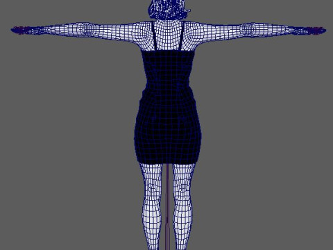 Yvonne Strahovski Character 3D Модель