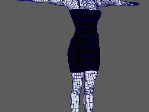 Yvonne Strahovski Character 3D Модель