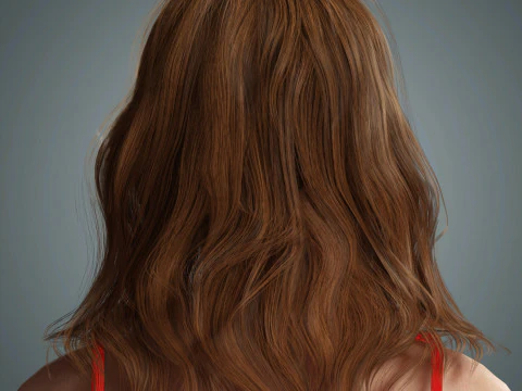 Jessica Chastain Character 3D Model