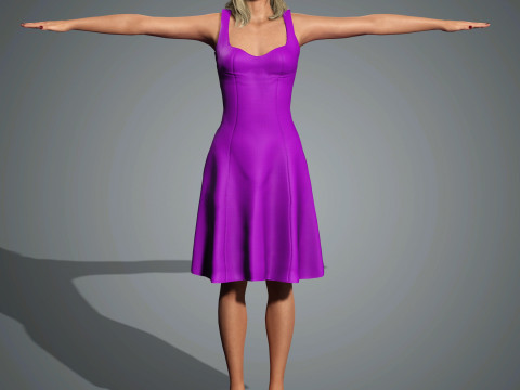 Brie Larson Character Modèle 3D