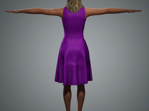 Brie Larson Character Modèle 3D