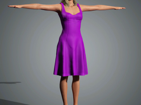 Brie Larson Character Modèle 3D