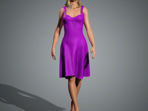 Brie Larson Character Modèle 3D