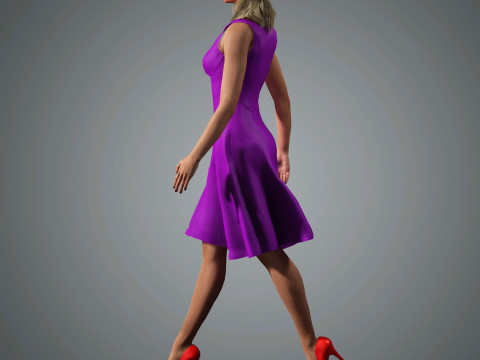 Brie Larson Character Modèle 3D