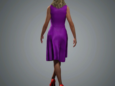 Brie Larson Character Modèle 3D