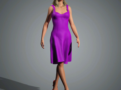 Brie Larson Character Modèle 3D