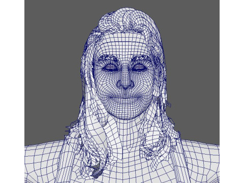 Brie Larson Character Modèle 3D
