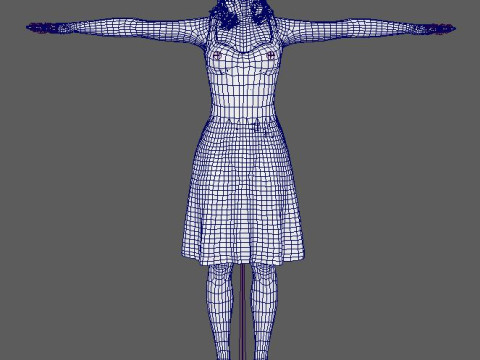 Brie Larson Character Modèle 3D