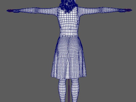 Brie Larson Character Modèle 3D