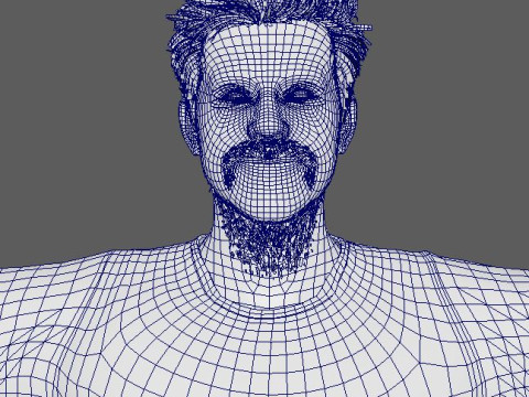 Jason Sudeikis Character 3D Модель