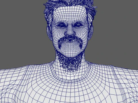 Jason Sudeikis Character 3D Model