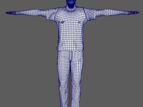 Jason Sudeikis Character 3D Модель