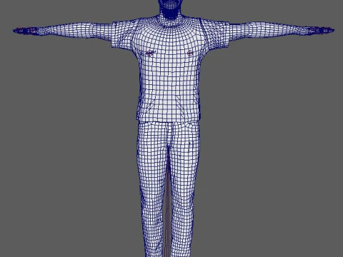 Jason Sudeikis Character 3D Model
