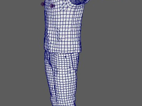 Jason Sudeikis Character 3D Model