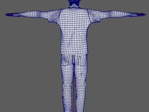 Jason Sudeikis Character 3D Модель