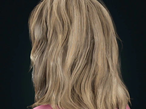 Margot Robbie Character 3D Model