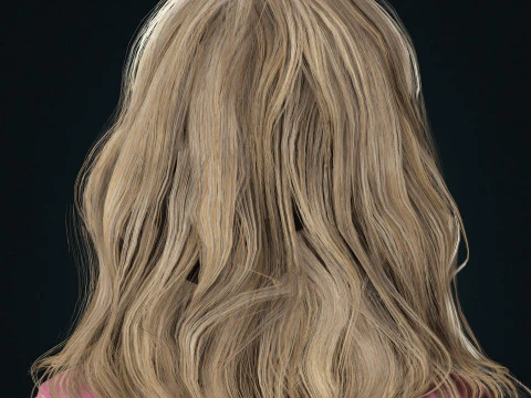 Margot Robbie Character 3D Model