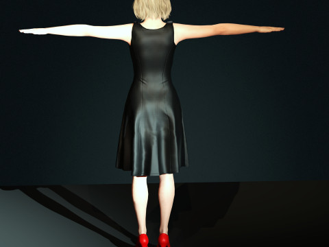 Charlize Theron Character Modello 3D
