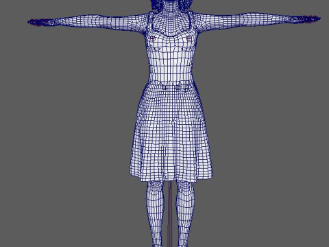 Charlize Theron Character Modello 3D