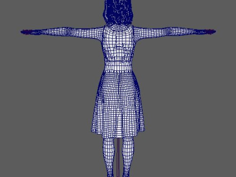 Charlize Theron Character Modello 3D