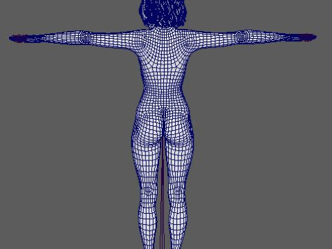 Charlize Theron Character Modello 3D