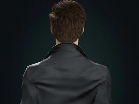 Jake Gyllenhaal Character 3D Model