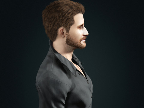 Jake Gyllenhaal Character 3D Модель