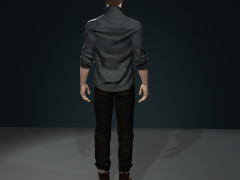 Jake Gyllenhaal Character 3D Модель