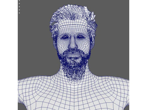Jake Gyllenhaal Character 3D Model