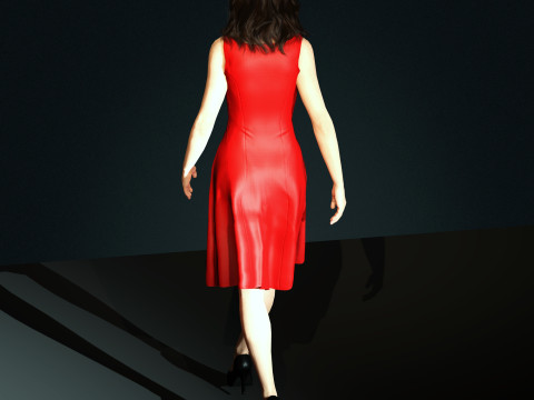 Selena Gomez Character Model 3D