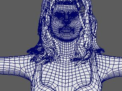 Selena Gomez Character Model 3D