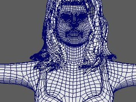 Selena Gomez Character 3D Model