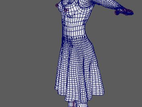 Selena Gomez Character Model 3D