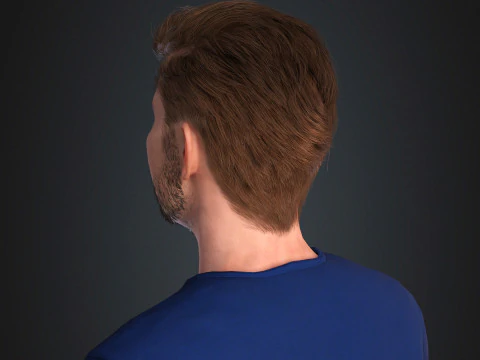 Chris Hemsworth Character 3D Model