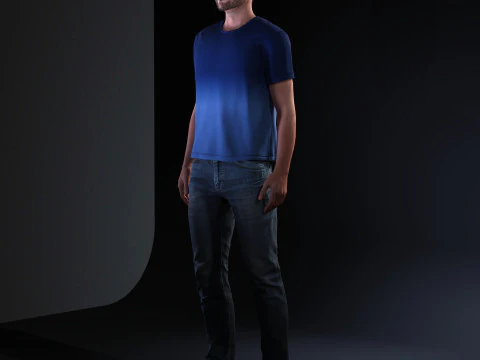 Chris Hemsworth Character 3D Model