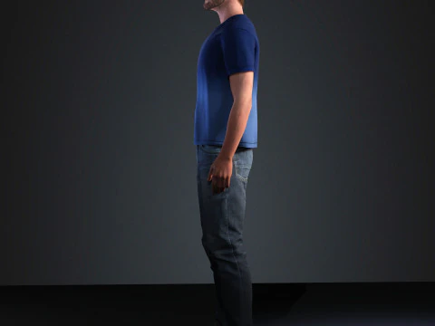 Chris Hemsworth Character 3D Model