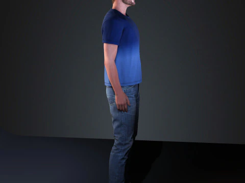 Chris Hemsworth Character 3D Model