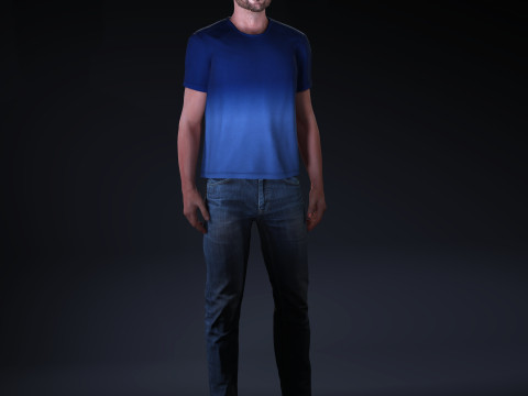 Chris Hemsworth Character Modelo 3D