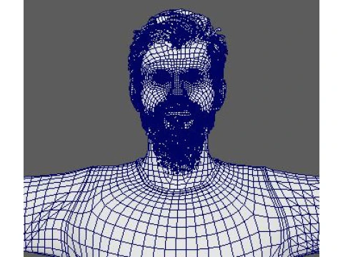 Chris Hemsworth Character 3D Model