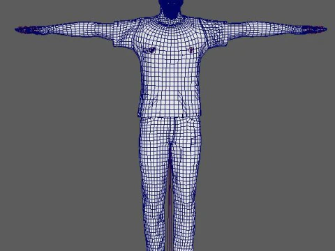 Chris Hemsworth Character 3D Model