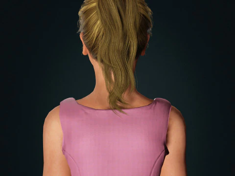 Jennifer Lawrence Character 3D Model