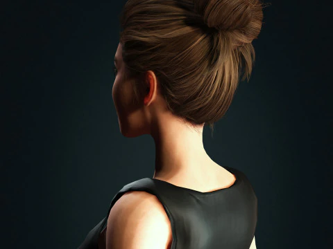 Hailee Steinfeld Character 3D Model