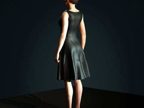 Hailee Steinfeld Character 3D-Modell