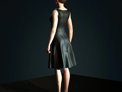 Hailee Steinfeld Character 3D Model
