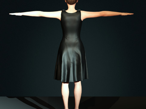Hailee Steinfeld Character 3D-Modell