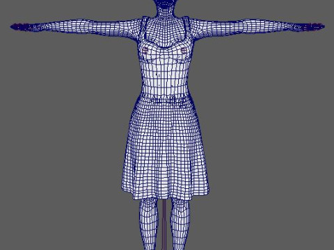 Hailee Steinfeld Character 3D-Modell