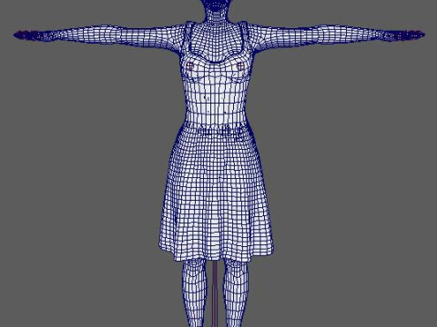 Hailee Steinfeld Character 3D Model