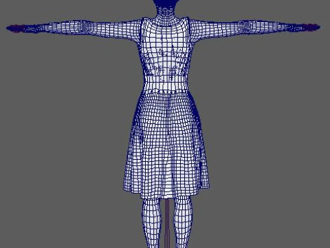 Hailee Steinfeld Character 3D Model