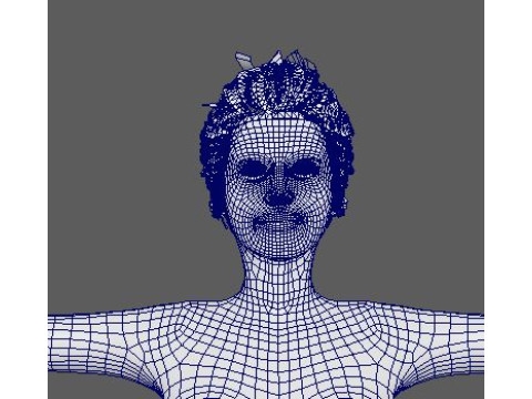 Hailee Steinfeld Character 3D-Modell