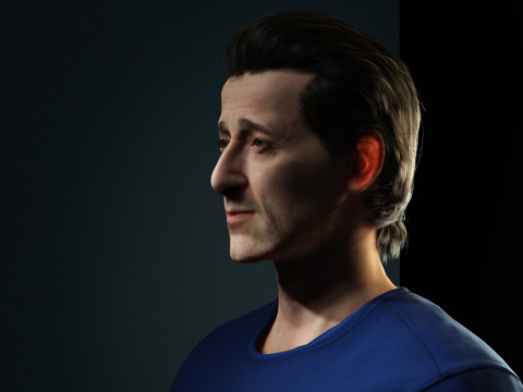 Adrien Brody Character Modèle 3D